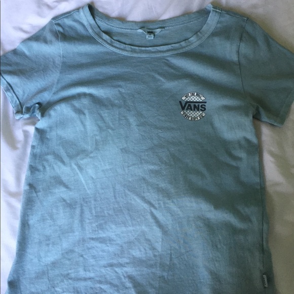 vans teal shirt